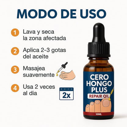 Cero Hongo Plus® – Fórmula avanzada contra hongos